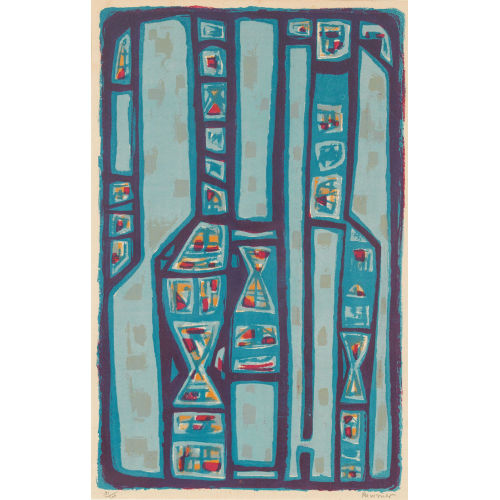 ALFRED MANESSIER : Composition (DOBIASCHOFSKY AUKTIONEN AG)