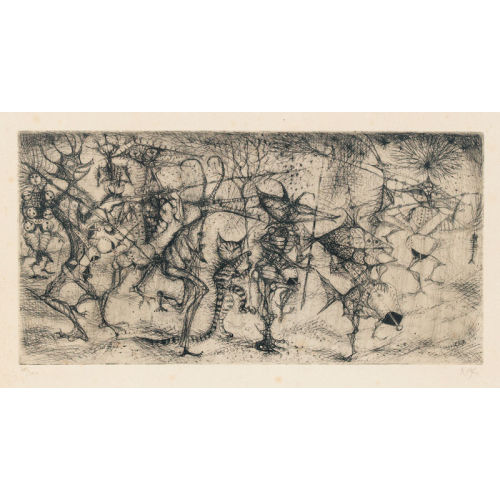 HANS) FIS (EIGTL. FISCHER : Monstres imaginaires (DOBIASCHOFSKY AUKTIONEN AG)