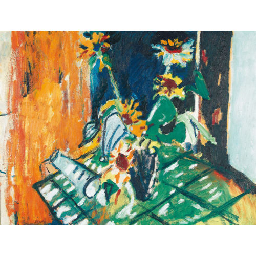 JEAN-LOUIS PIGUET : Expressives Stillleben mit Blumen (DOBIASCHOFSKY AUKTIONEN AG)