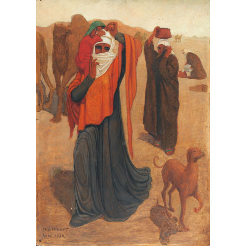 MARCEL AMIGUET : 'La femme de l′Emir' (DOBIASCHOFSKY AUKTIONEN AG)