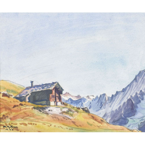 ALBERT NYFELER : 'Mein Bergheim' (DOBIASCHOFSKY AUKTIONEN AG)