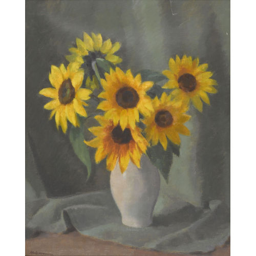 ADOLF HOLZMANN : 'Sonnenblumen' (DOBIASCHOFSKY AUKTIONEN AG)