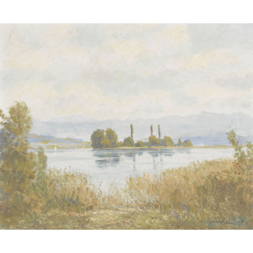 MAX KELLER : 'Z�richobersee' (DOBIASCHOFSKY AUKTIONEN AG)