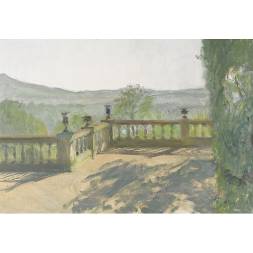 MARGUERITE FREY-SURBEK : 'Rosenbergterrasse' (DOBIASCHOFSKY AUKTIONEN AG)