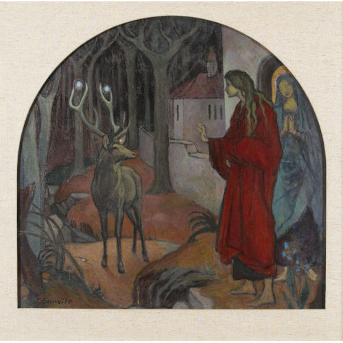 FRITZ BOSCOVITS : Der heilige Hirsch (DOBIASCHOFSKY AUKTIONEN AG)