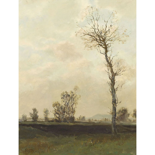 RUDOLF M�LLER : 'November am Vully' (DOBIASCHOFSKY AUKTIONEN AG)