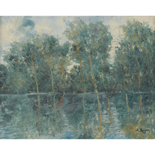 �MILE BOYER : 'Le Lac d′Enghien' (DOBIASCHOFSKY AUKTIONEN AG)