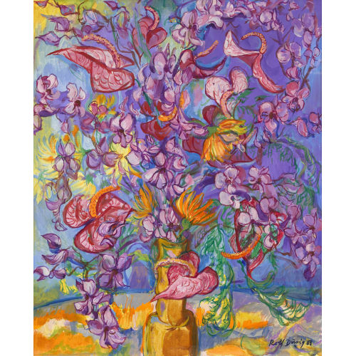 ROLF D�RIG : Blumenstillleben (DOBIASCHOFSKY AUKTIONEN AG)
