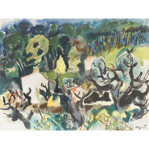 �DOUARD PIGNON : Paysage (DOBIASCHOFSKY AUKTIONEN AG)