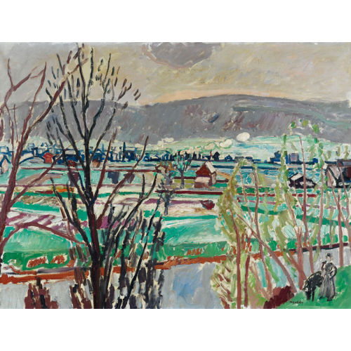 MAX GUBLER : 'Limmatlandschaft' (DOBIASCHOFSKY AUKTIONEN AG)