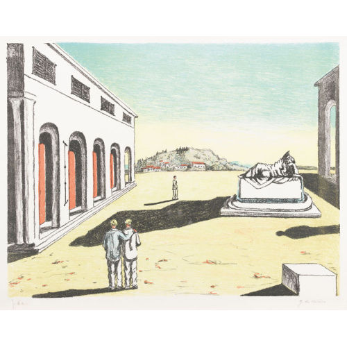 GIORGIO DE CHIRICO : 'Ricordo d′Autunno' (DOBIASCHOFSKY AUKTIONEN AG)