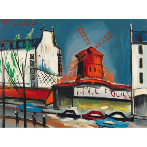 WILLIAM GOLIASCH : Das Moulin-Rouge in Paris (DOBIASCHOFSKY AUKTIONEN AG)