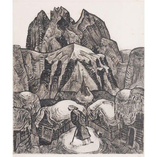 FRITZ EDUARD PAULI : 'Mensch und Berge' (DOBIASCHOFSKY AUKTIONEN AG)