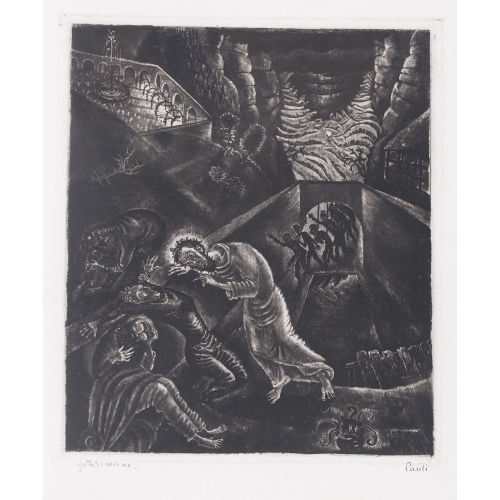 FRITZ EDUARD PAULI : 'Gethsemane' (DOBIASCHOFSKY AUKTIONEN AG)