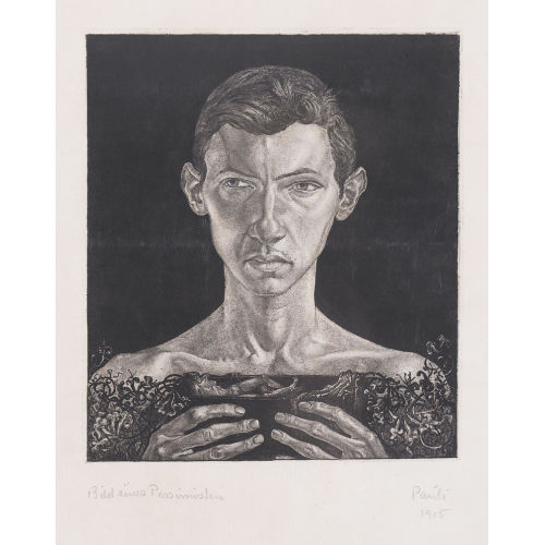 FRITZ EDUARD PAULI : 'Der Pessimist' (DOBIASCHOFSKY AUKTIONEN AG)