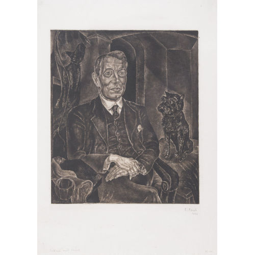 FRITZ EDUARD PAULI : 'Bildnis H. M�ller' (DOBIASCHOFSKY AUKTIONEN AG)