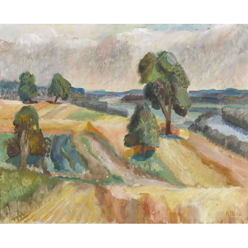 FRITZ BUCHSER : Weite Feldlandschaft (DOBIASCHOFSKY AUKTIONEN AG)