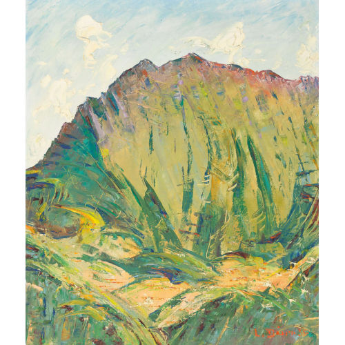 LOUIS D�RR : Sommerliche Bergpartie (DOBIASCHOFSKY AUKTIONEN AG)