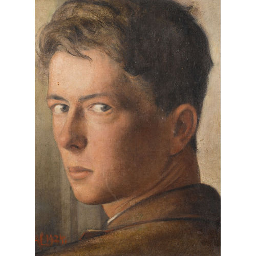ALBERT) LINDI (EIGTL. LINDEGGER : 'Selbstportr�t' (DOBIASCHOFSKY AUKTIONEN AG)