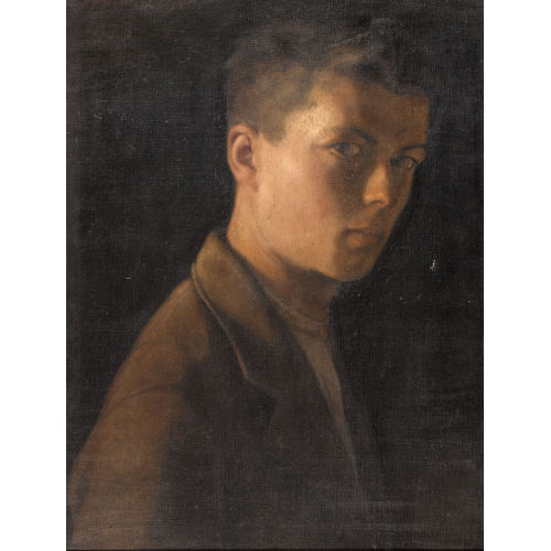 ALBERT) LINDI (EIGTL. LINDEGGER : Portr�t eines jungen Mannes (DOBIASCHOFSKY AUKTIONEN AG)