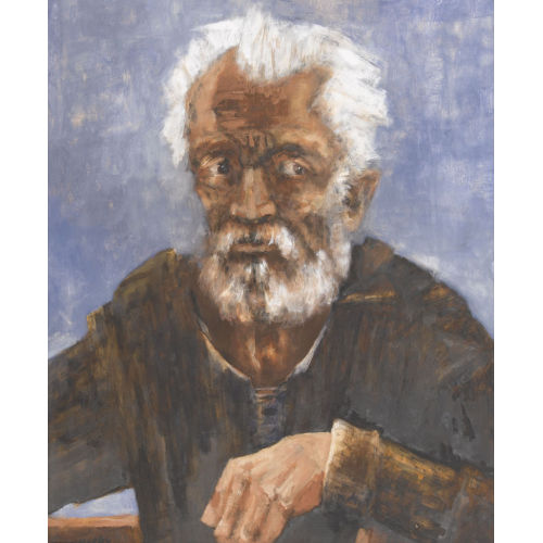 WALTER KREBS : Portr�t eines �lteren Mannes (DOBIASCHOFSKY AUKTIONEN AG)
