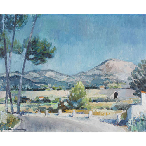 ALBERT NEUENSCHWANDER : S�dfranz�sische Landschaft (DOBIASCHOFSKY AUKTIONEN AG)