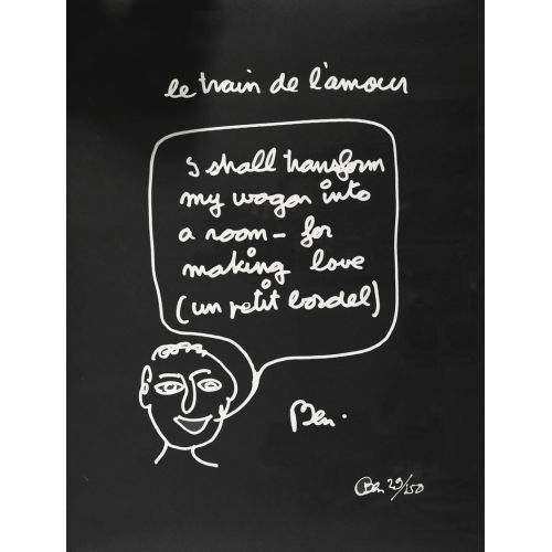 BEN (EIGTL. VAUTIER VAUTIER : 'Le train de l′amour' (DOBIASCHOFSKY AUKTIONEN AG)