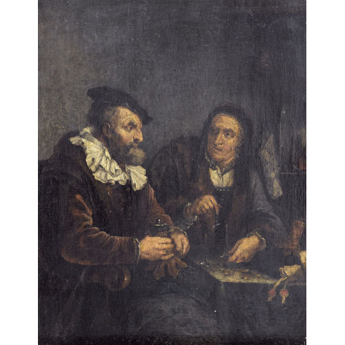 DAVID II TENIERS : Die Geizigen (DOBIASCHOFSKY AUKTIONEN AG)