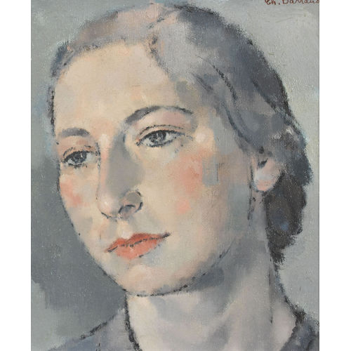 CHARLES PAUL REYNOLD BARRAUD : Portr�t einer Dame (DOBIASCHOFSKY AUKTIONEN AG)