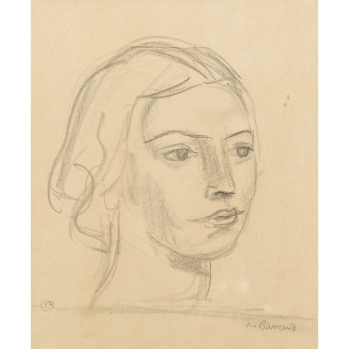 MAURICE BARRAUD : T�te de femme (DOBIASCHOFSKY AUKTIONEN AG)
