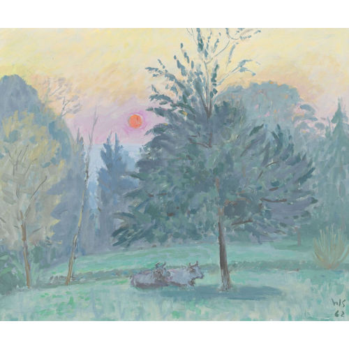 WALTER SAUTTER : 'Herbstabend' (DOBIASCHOFSKY AUKTIONEN AG)
