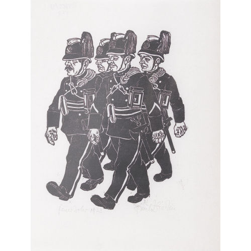 EMIL ZBINDEN : 'Feuerwehr' (DOBIASCHOFSKY AUKTIONEN AG)