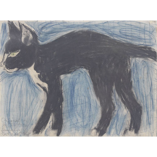 HANS) FIS (EIGTL. FISCHER : Katze (DOBIASCHOFSKY AUKTIONEN AG)