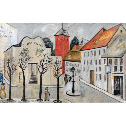 ANDR� LANSKOY : Herbstliche Ansicht von Paris (DOBIASCHOFSKY AUKTIONEN AG)