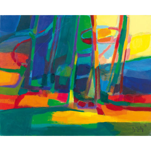 MARCEL MOULY : 'For�t au ciel jaune' (DOBIASCHOFSKY AUKTIONEN AG)