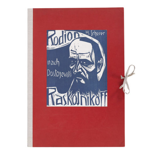 HERMANN SCHERER : 'Rodion Raskolnikoff nach Dostojewski' (DOBIASCHOFSKY AUKTIONEN AG)