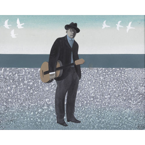 JAN BALET : Der Gitarrenspieler (DOBIASCHOFSKY AUKTIONEN AG)