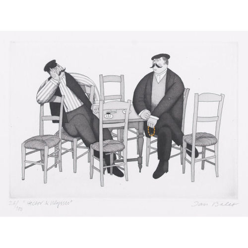 JAN BALET : 'Hector und Ulysses' (DOBIASCHOFSKY AUKTIONEN AG)
