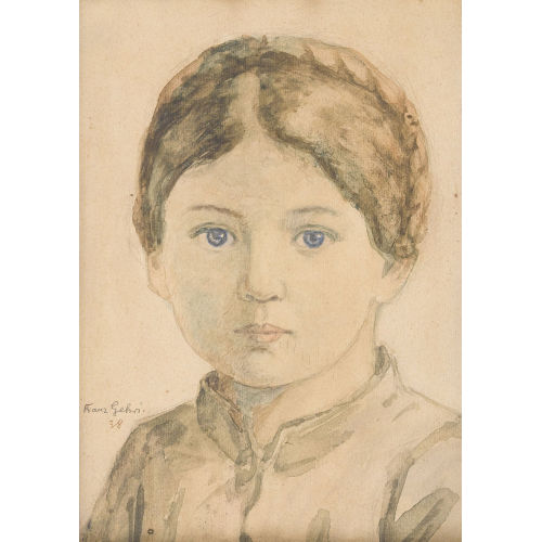 FRANZ GEHRI : Portr�t von Elisabeth Gehri (DOBIASCHOFSKY AUKTIONEN AG)