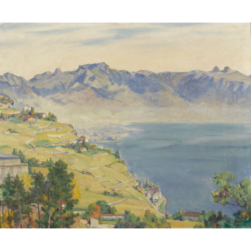 HANS ARNOLD DAEPP : 'Automne � Chexbres' (DOBIASCHOFSKY AUKTIONEN AG)