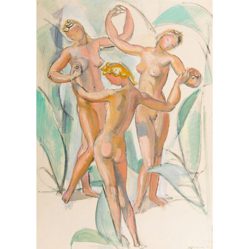 MAURICE BARRAUD : Les Trois Gr�ces (DOBIASCHOFSKY AUKTIONEN AG)