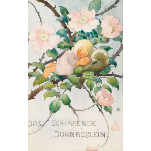 MILI WEBER : 'Das schlafende Dornr�slein' (DOBIASCHOFSKY AUKTIONEN AG)
