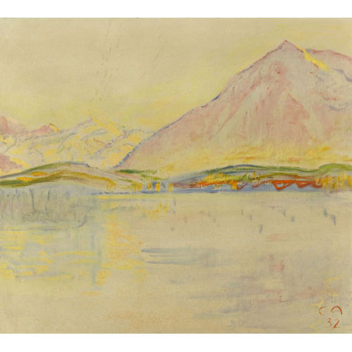 CUNO AMIET : Der Niesen (DOBIASCHOFSKY AUKTIONEN AG)