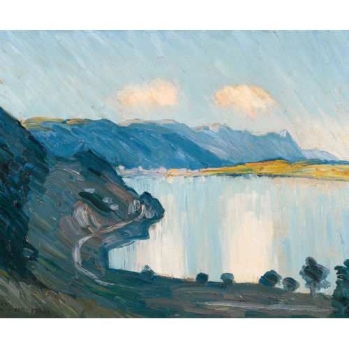 ERNST SAMUEL GEIGER : 'Abend bei T�scherz' (DOBIASCHOFSKY AUKTIONEN AG)