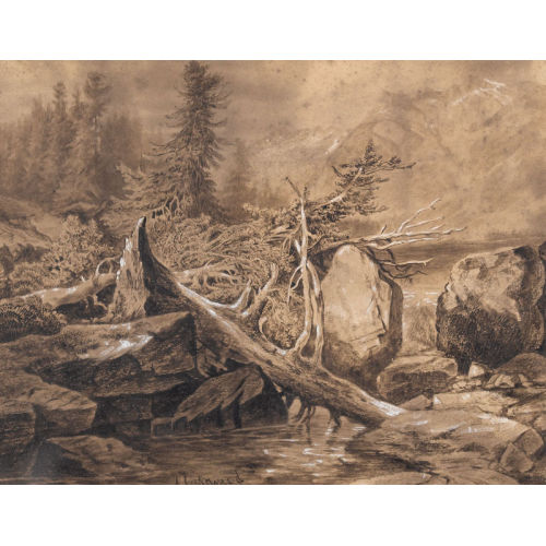 ALEXANDRE CALAME : Souvenir de la Handeck (DOBIASCHOFSKY AUKTIONEN AG)