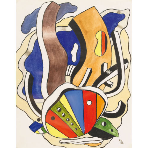 FERNAND L�GER : 'Composition' (DOBIASCHOFSKY AUKTIONEN AG)