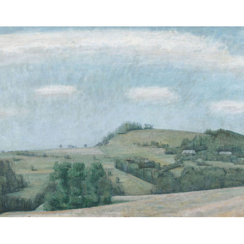 WERNER GFELLER : Sommerliche Landschaft (DOBIASCHOFSKY AUKTIONEN AG)