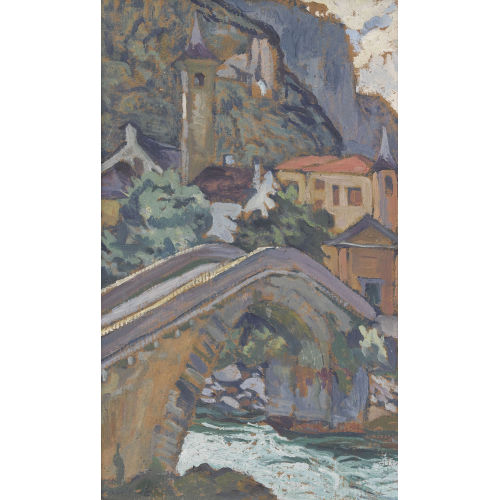 FRITZ BOSCOVITS : 'Bignasco' (DOBIASCHOFSKY AUKTIONEN AG)