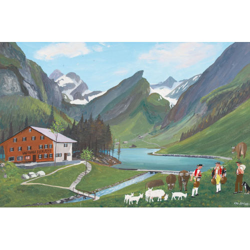 CHRISTIAN VETSCH : Am Seealpsee (DOBIASCHOFSKY AUKTIONEN AG)