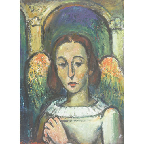 EUGEN AMMANN : 'Andacht II' (DOBIASCHOFSKY AUKTIONEN AG)